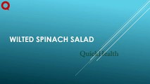 Wilted Spinach Salad - Spinach Recipes - Salad Recipes -  Quick Recipes