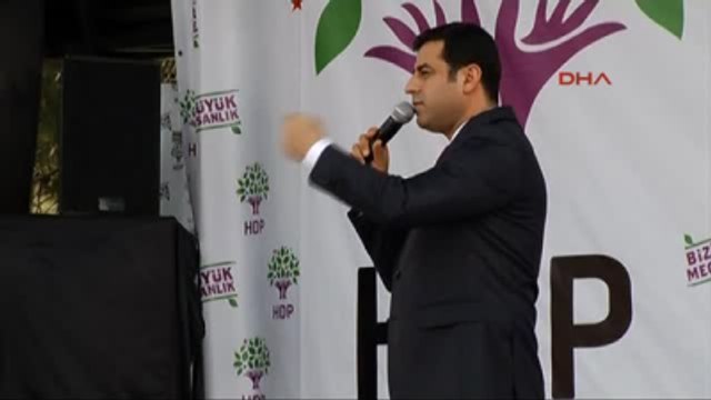 Elazığ Demirtaş: Mitingde Payımız Var Cumhurbaşkanı'na da Başbakan'a da Bu Dünyada da Öbür Dünyada...