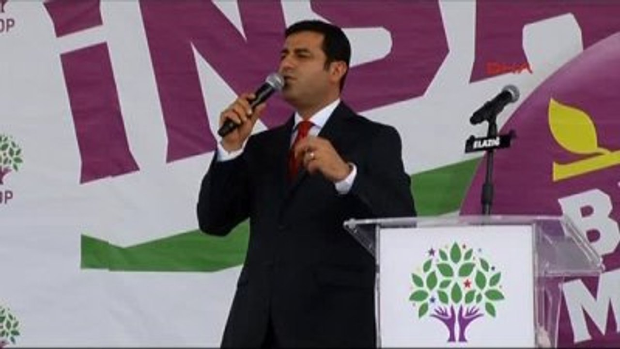 Elazığ- Demirtaş Mitingde Payımız Var Cumhurbaşkanı'na da Başbakan'a da Bu Dünyada da Öbür Dünyada...