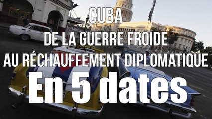 Cuba : de la guerre froide au réchauffement diplomatique en 5 dates