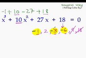 Cubic Eqn Trick   Faster Way to Solve Cubic Equation