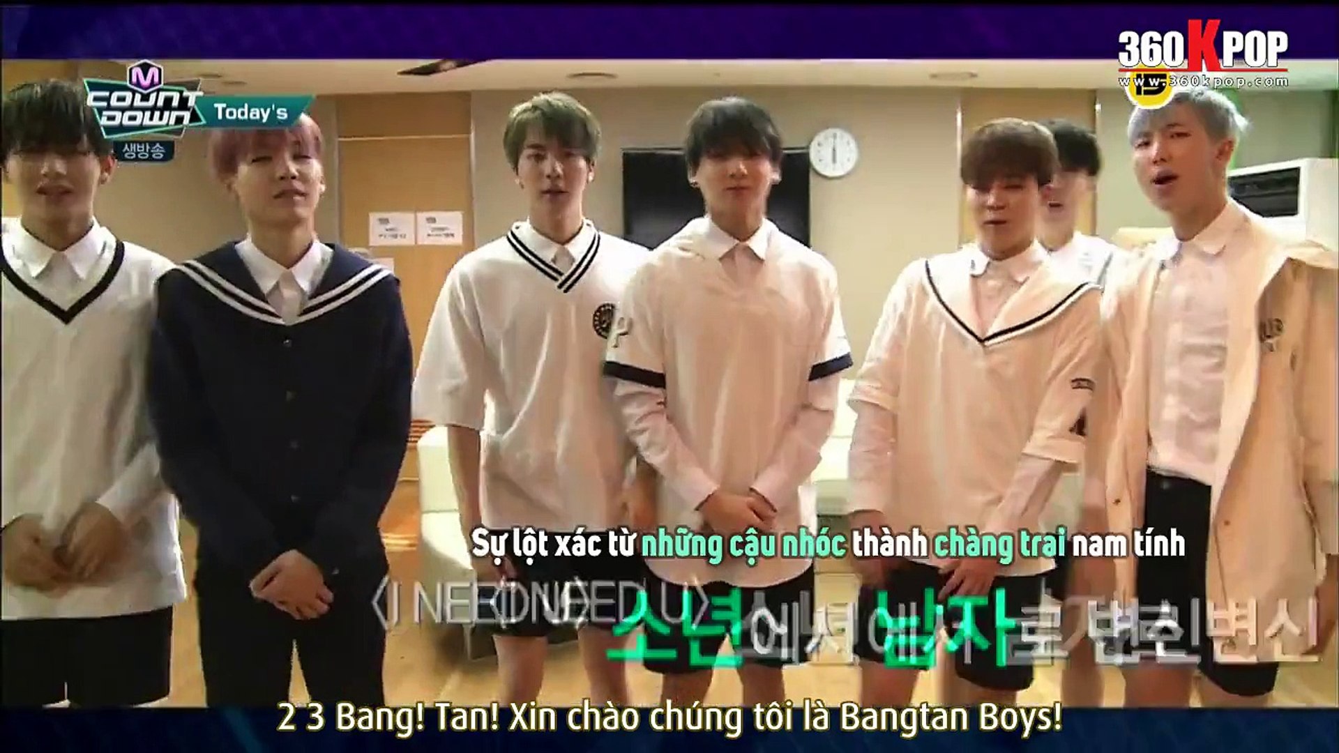 ⁣[Vietsub] 150430 BTS - MCD Bangtan Today’s {BTS Team}