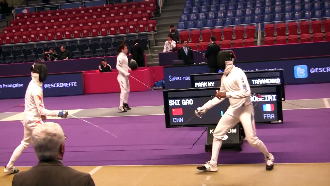 FENCING SNCF RESEAU mai 2015 T64 Shi Gao Robeiri