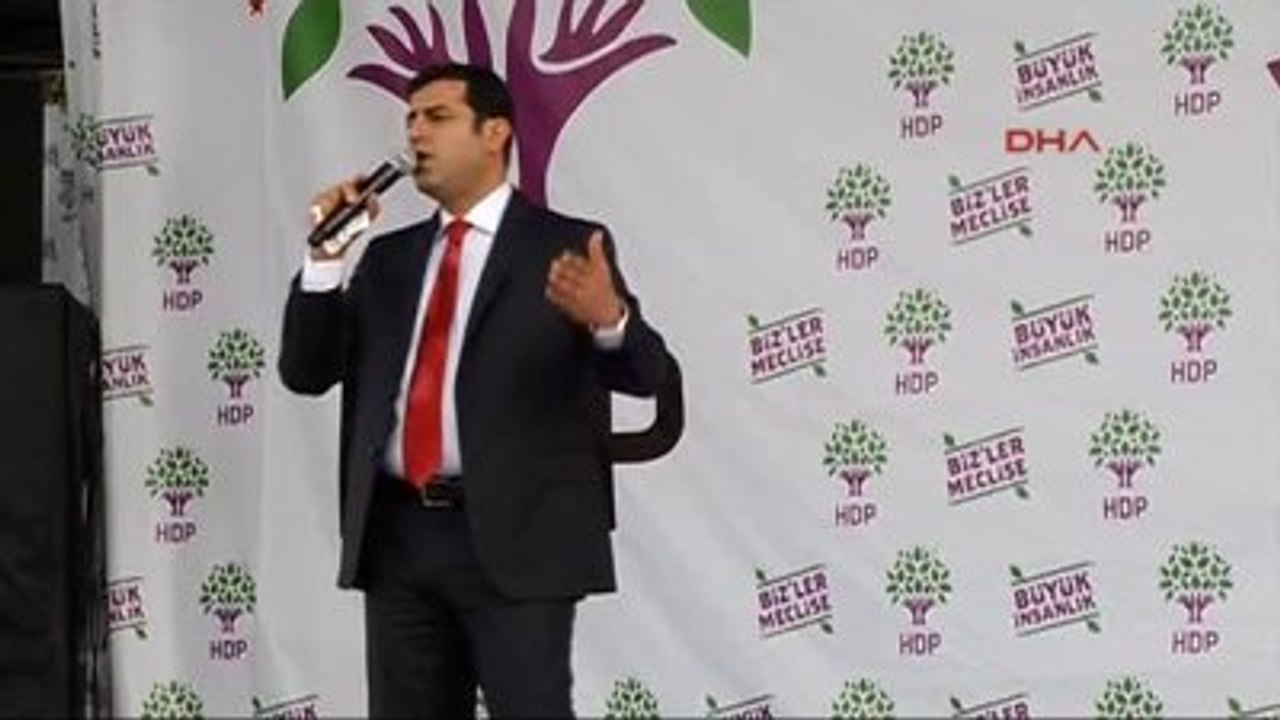 Elazığ- Demirtaş Mitingde Payımız Var Cumhurbaşkanı'na da Başbakan'a da Bu Dünyada da Öbür Dünyada...