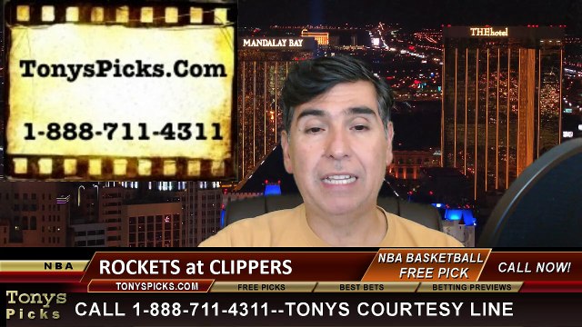 NBA Playoff Odds Game 3 LA Clippers vs. Houston Rockets Free Pick Prediction Preview 5-8-2015