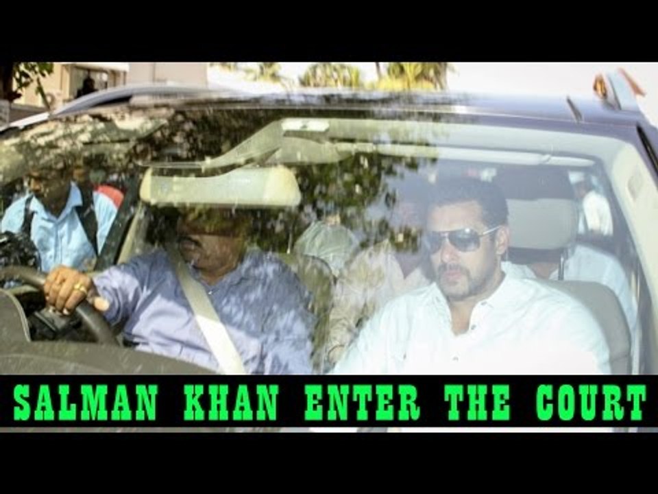 Hearing Hit & Run Case Video Salman Khan's Enter The Court