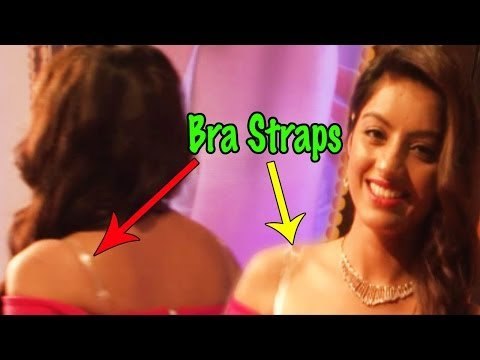 Sexy Deepika Singh Transparent Bra Straps Visible @ 7th Boroplus Gold Awards 2014