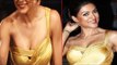 Sexy Sushmita Sen Exposing Hot Huge Assets In Golden Gown