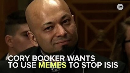 Good Guy Cory Booker Wants To Use Memes To Defeat ISIS