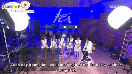 [SoShiTeam360kpop][Vietsub] 090625 MBC Music Trip Lalala