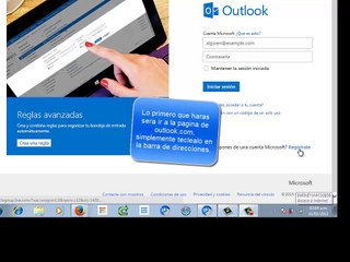 crear cuenta outlook (hotmail)