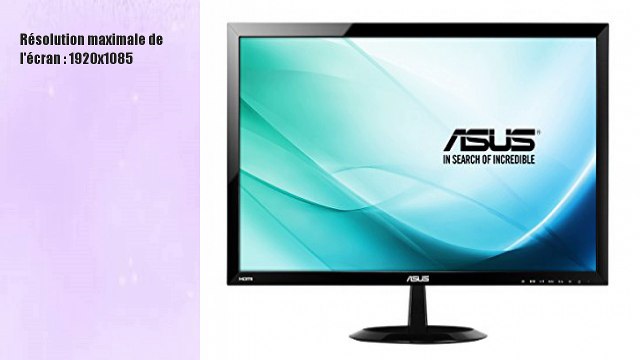 Asus VX248H Ecran PC Gamer LED 24 (61 cm) 1920x1080
