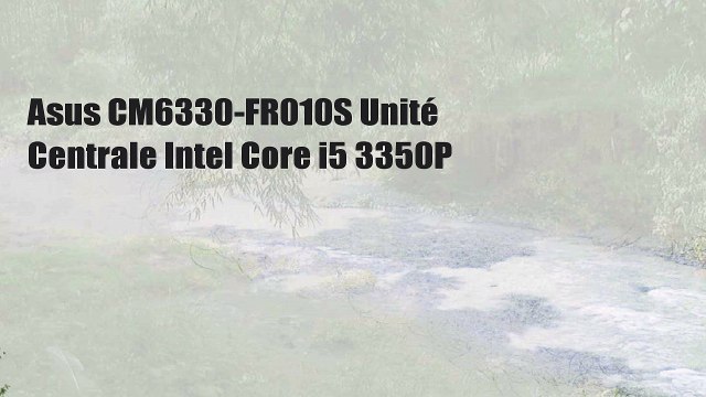 Asus CM6330-FR010S Unité Centrale Intel Core i5 3350P