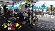 Seru!!! Duel Eko kodok vs dwi batank di AHRS Indonesia Drag bike Championship Series Bantul