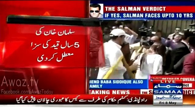 Breaking - Salman Khan’s five-year sentence suspended