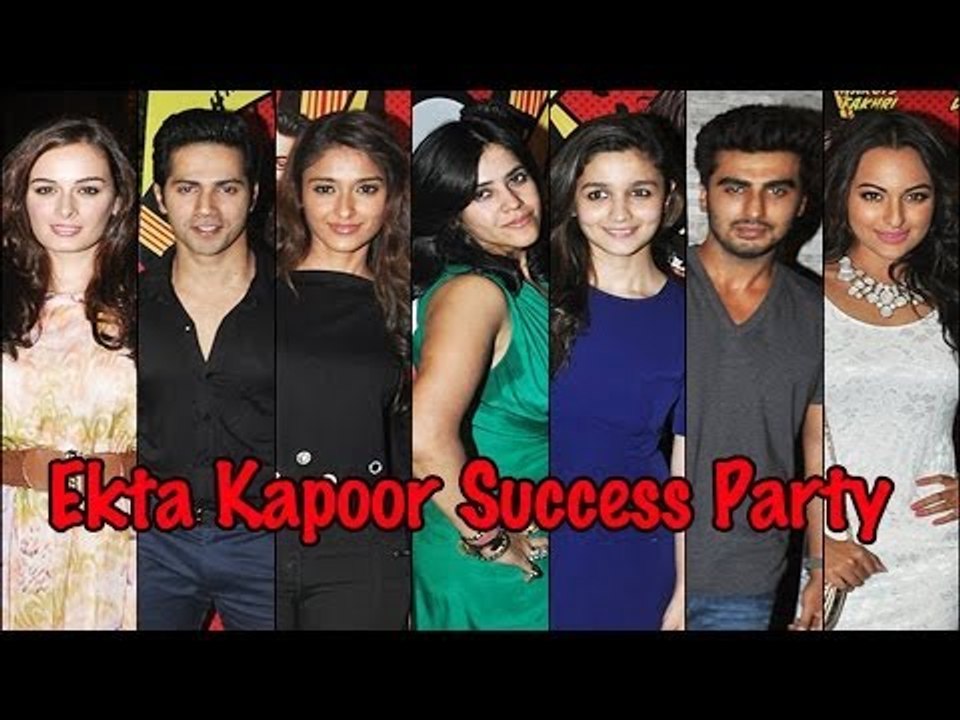 Bollywood Hotties Spotted @  Ekta Kapoor Success Party