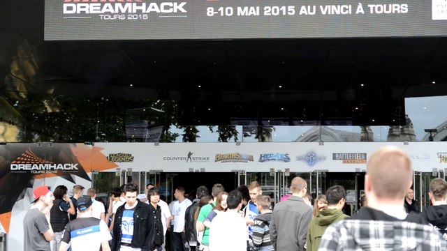 DreamHack Tours 2015 : Ambiance vendredi après midi