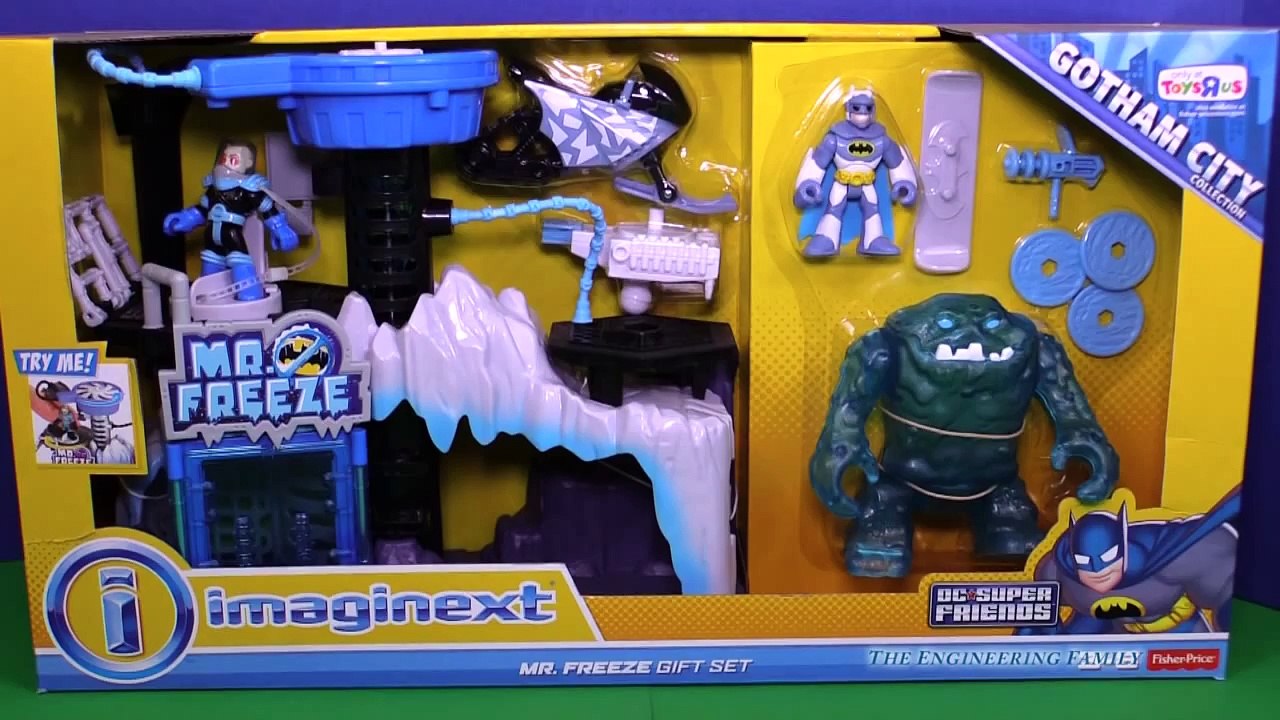 IMAGINEXT DC Heroes Batman Mr Freeze Play Set a Imaginext Batman Video Toy Review