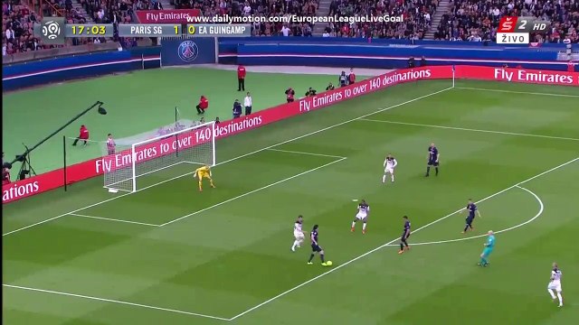 Zlatan Ibrahimovic 2:0 | Paris Saint Germain - Guingamp 07.05.2015 HD