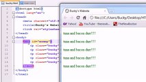 HTML5 Tutorial - 8 - Sweet New CSS3 Selectors