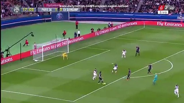 Zlatan Ibrahimovic 2:0 | Paris Saint Germain - Guingamp 07.05.2015 HD
