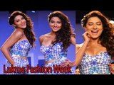 Chulbuli Gal Guahar Khan In Sexy Blue Gown On Ramp