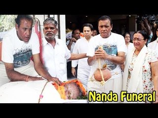 Funeral Of Veteran Actress Nanda In Mumbai On Tuesday