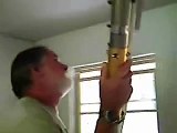 Drywall taping tools, AutoTaper in action
