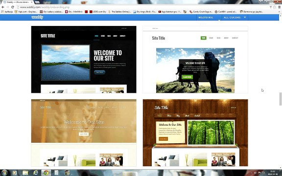 Jak szybko założyć darmową stronę internetową na Weebly - napisy ! (wersja polska)