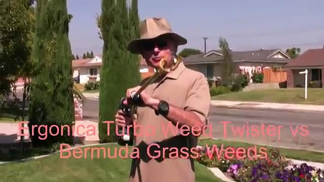 How to Remove-Get Rid of Bermuda Grass-Crab Grass Weeds - Turbo Weed Twister-Whacker-Auger