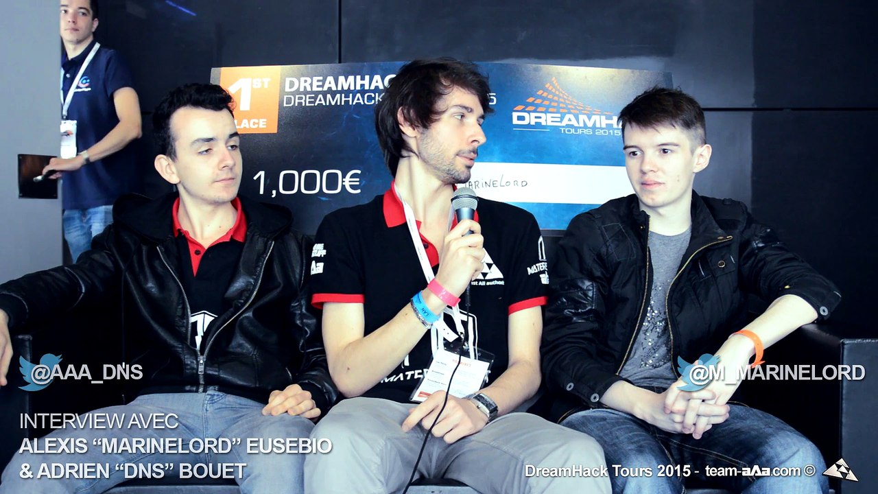 DreamHack Tours : Interview de Marinelord & DnS