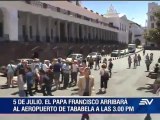 Así se prepara Quito para la visita del papa Francisco