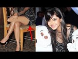 Hot Actress Meera Chopra Wardrobe Malfunction @ Music Launch