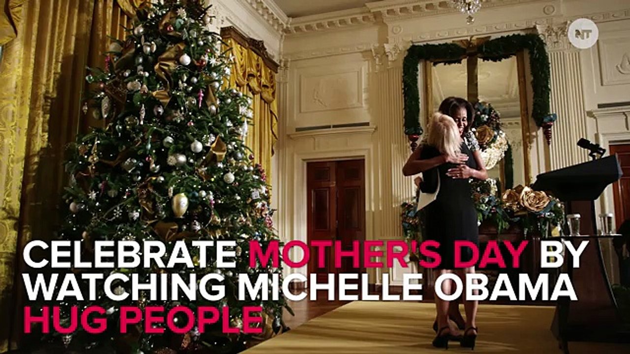 Happy Mother's Day To The First Lady Of Hugs