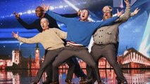 Old Men Grooving bust a move, and maybe their backs! | Britain's Got Talent