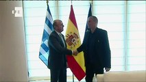 Greek finance minister meets with Spanish counterpart
