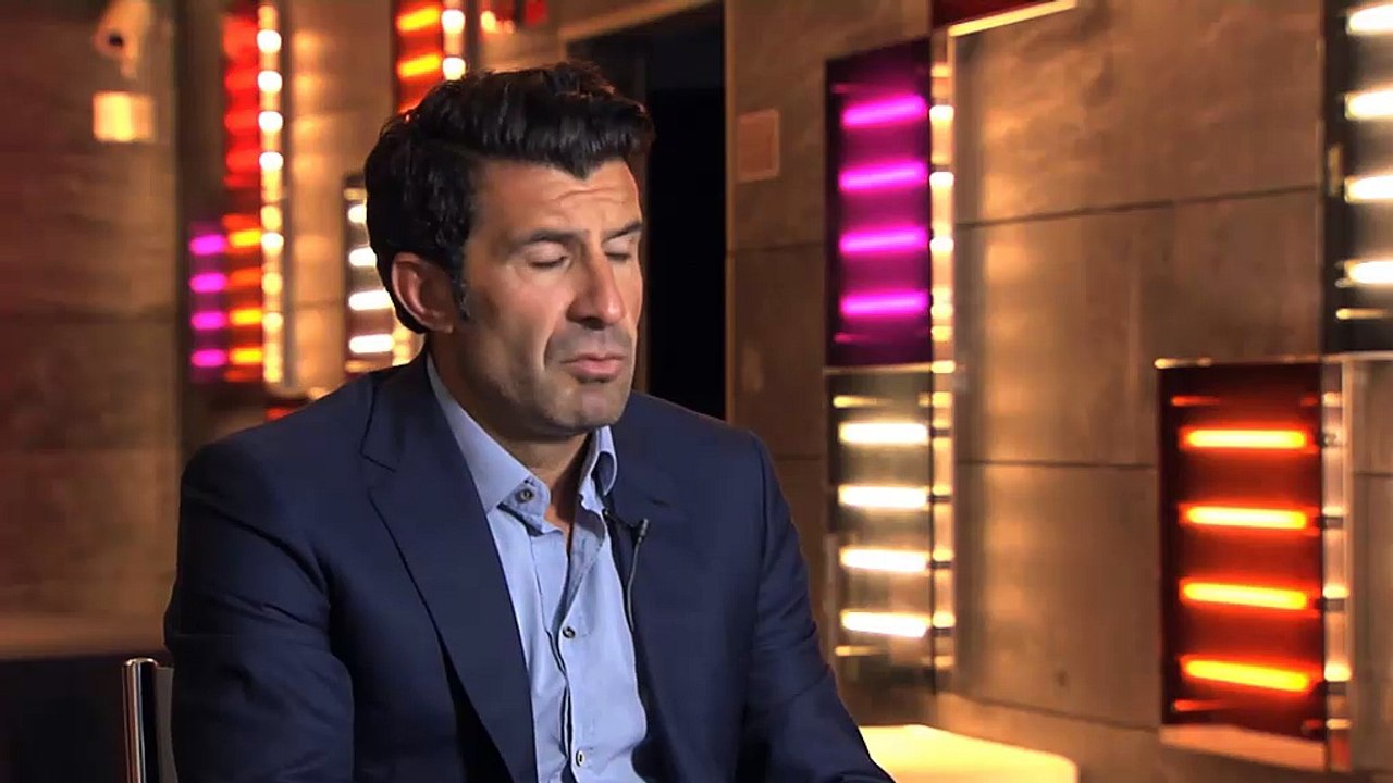 Luis Figo: "Quiero llegar hasta el final"