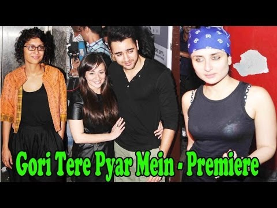 Bollywood Celebs Spotted @ Premiere Of Film "Gori Tere Pyar Mein"