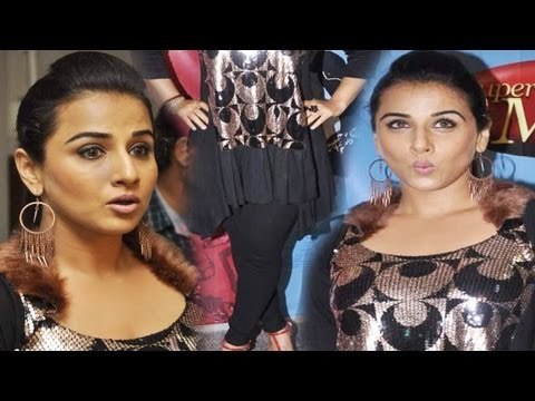 Naughty Hot Vidya Balan Promoting ''Ghanchakkar'' On The Set Of ''DID Super Moms''