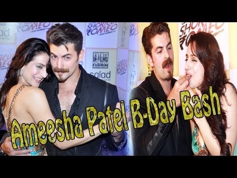 Ameesha Patel's Celebrated Her Birthday With Full Cast Of Film 'Shortcut Romeo'