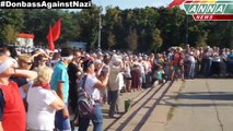 Флешмоб Харьков  Мы против войны!!! Мы объявляем МИР!!! 28 07 2014   Kharkiv  Flash mob we are again