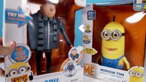 Minion Toys Gru The Talking Genius & Minion Tim The Singing Action Figure from Despicable Me 2