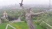 Drone Captures Iconic Monuments of the Battle of Stalingrad