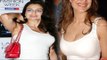 Ameesha Patel in White Transparent Top Exposing Her Assets