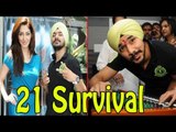 Reyhna Malhotra, Gurdeep Singh Mehndi @ Film ''21 Survival'' Song Recording