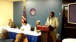 Pascal Kalinganire makes his closing remarks at the August 3rd Press Briefing/ Washington DC