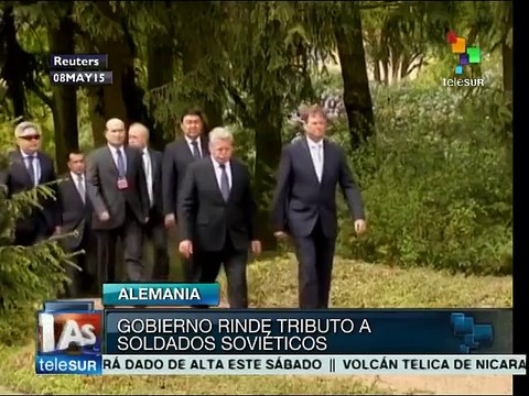 Alemania rinde homenaje a los soldados caídos en II Guerra Mundial