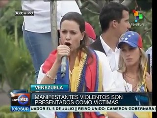 Grandes medios tergiversan protestas violentas en Venezuela