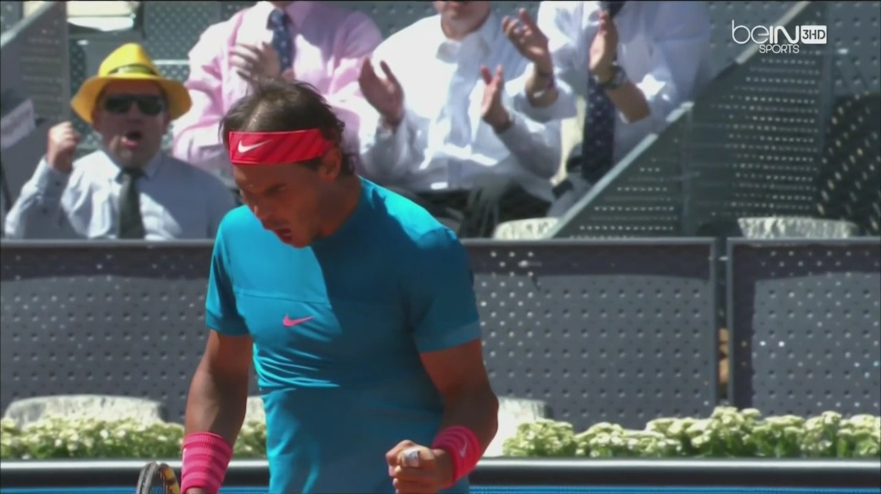 Nadal vs Bolelli, Madrid 2015 (1/8 Finale), highlights HD - Masters 3rd Round - 07/05/15