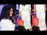 Konkena Sen Sharma Transparent White Kurti Exposing Her Hot Assest